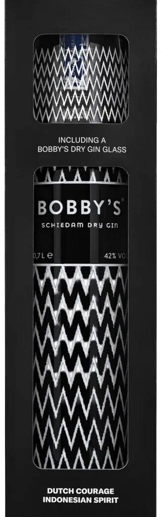 Bobby's Dry met glas