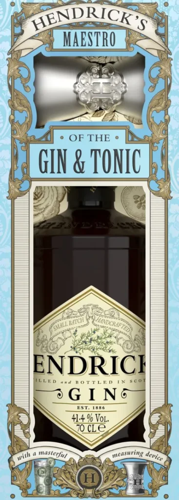 Hendrick's Gin Cadeaupakket met Jigger