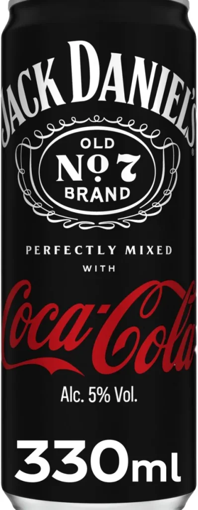 Jack Daniels RTD & Coca Cola
