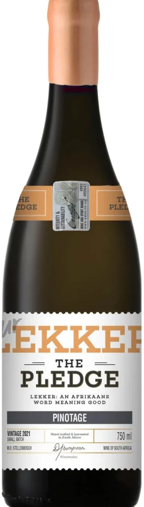 The Pledge Our Lekker Pinotage